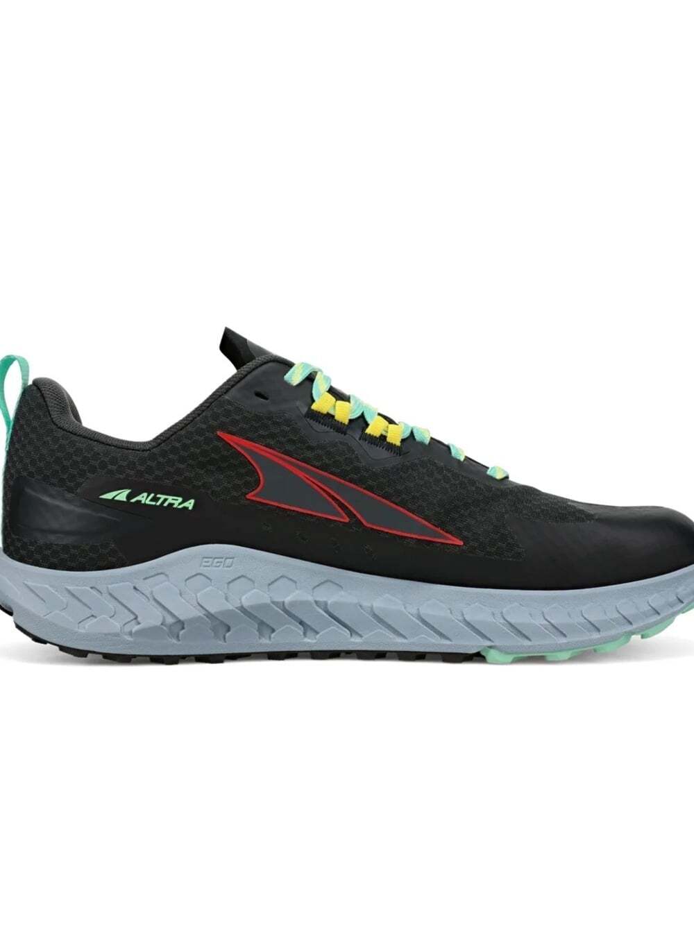 Altra Outroad Men’s 8 Black Mint Trail Running Shoes Gorpcore Athletic